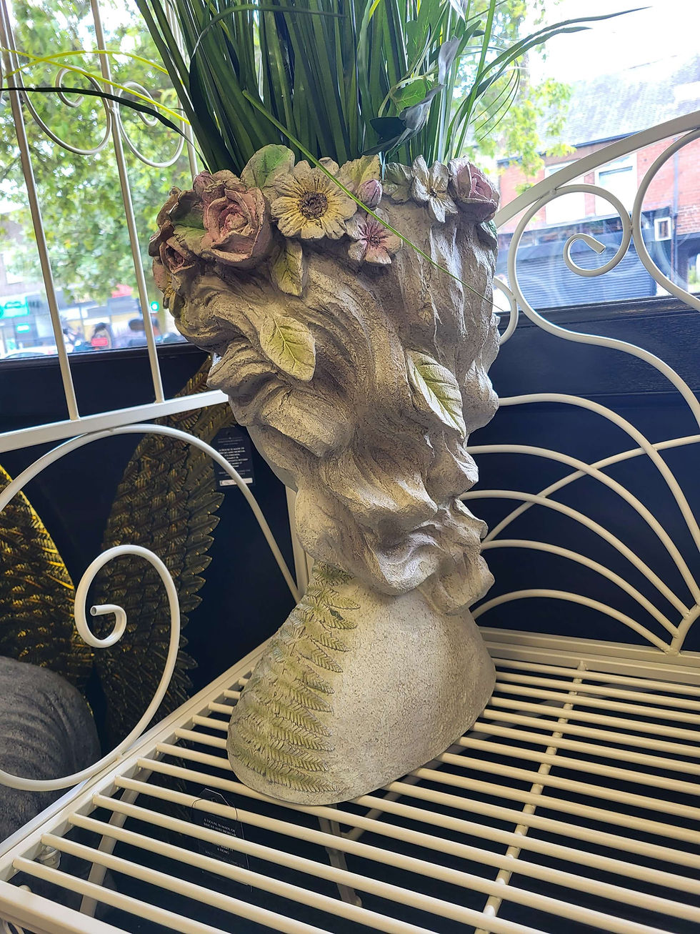 Thumbnail: Large Lady Head Planter