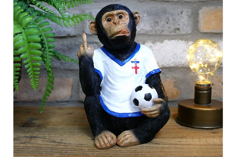 Thumbnail: England Football Supporter Monkey Figurine