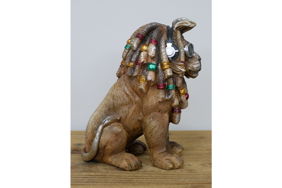 lion with dreadlocks