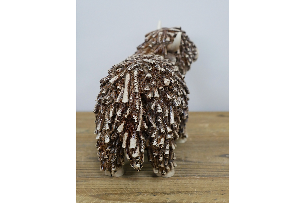 Thumbnail: Shaggy Highland Cow Ornament
