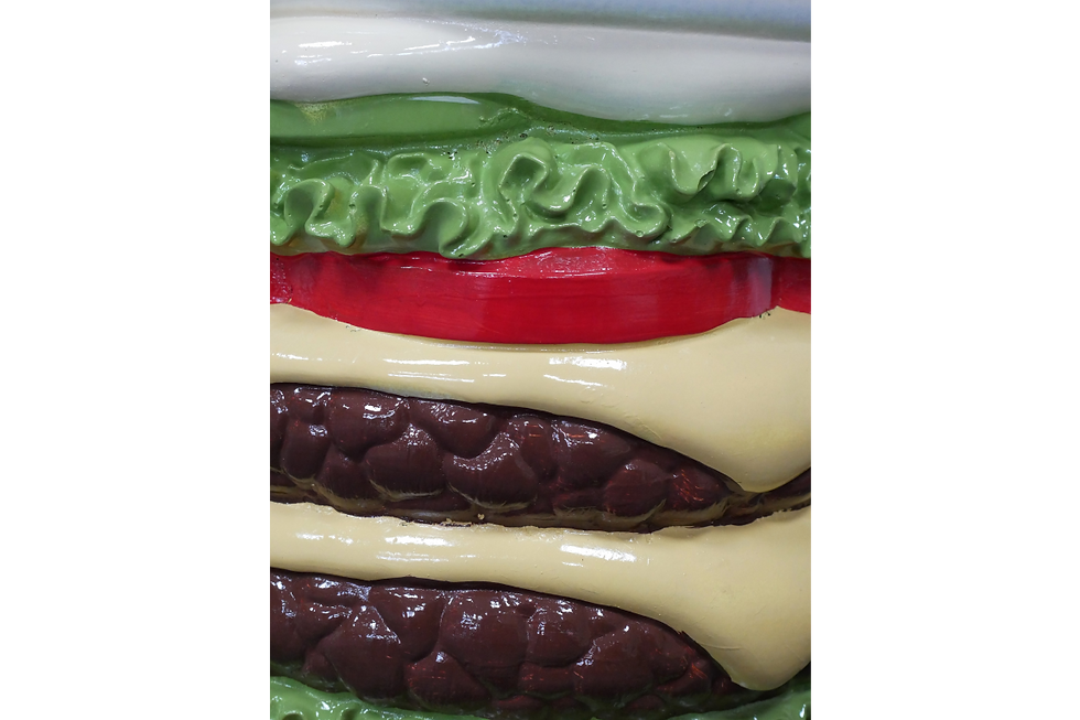 Thumbnail: extra large burger topping