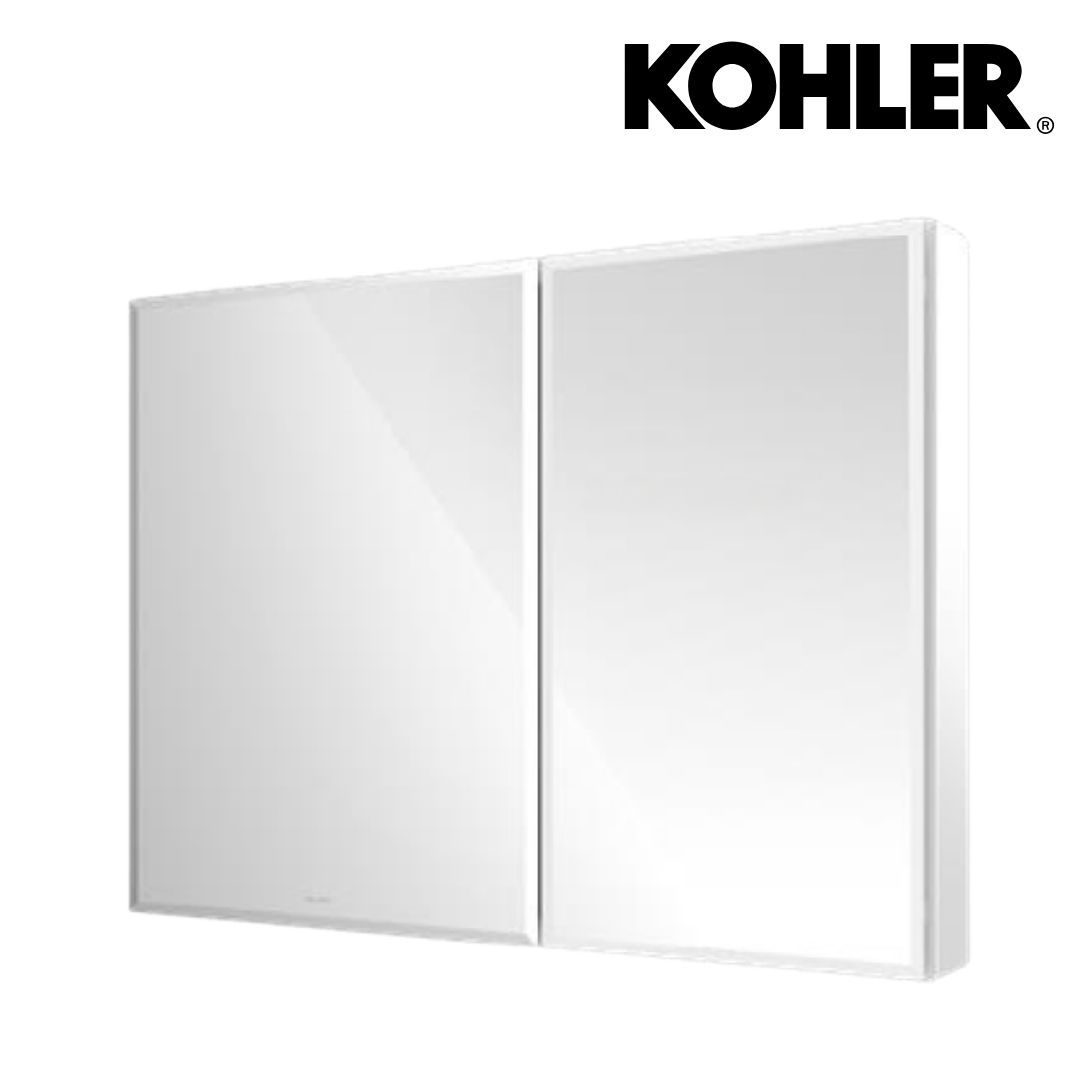 美國KOHLER Elosis 90cm鏡櫃(白)K-24654T-0