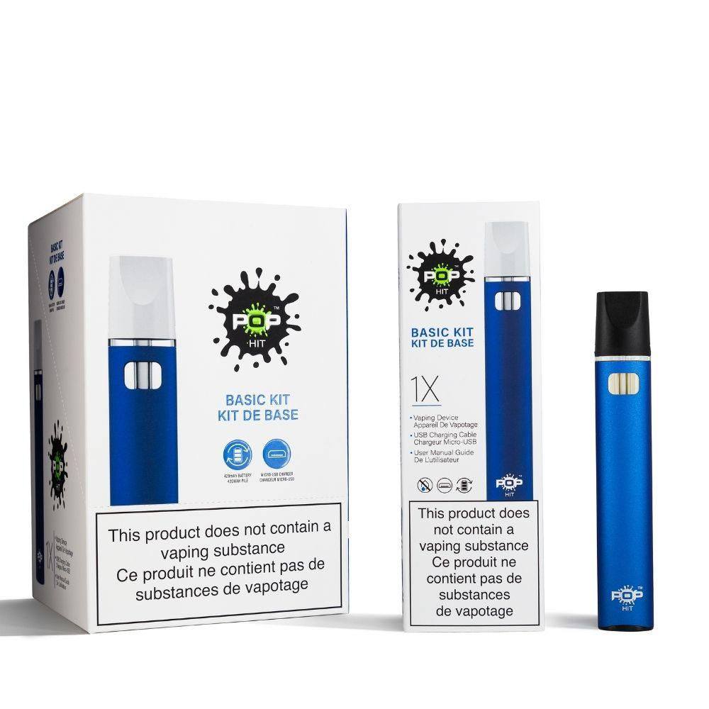 POP HIT BASIC KIT VAPING DEVICE BLUE
