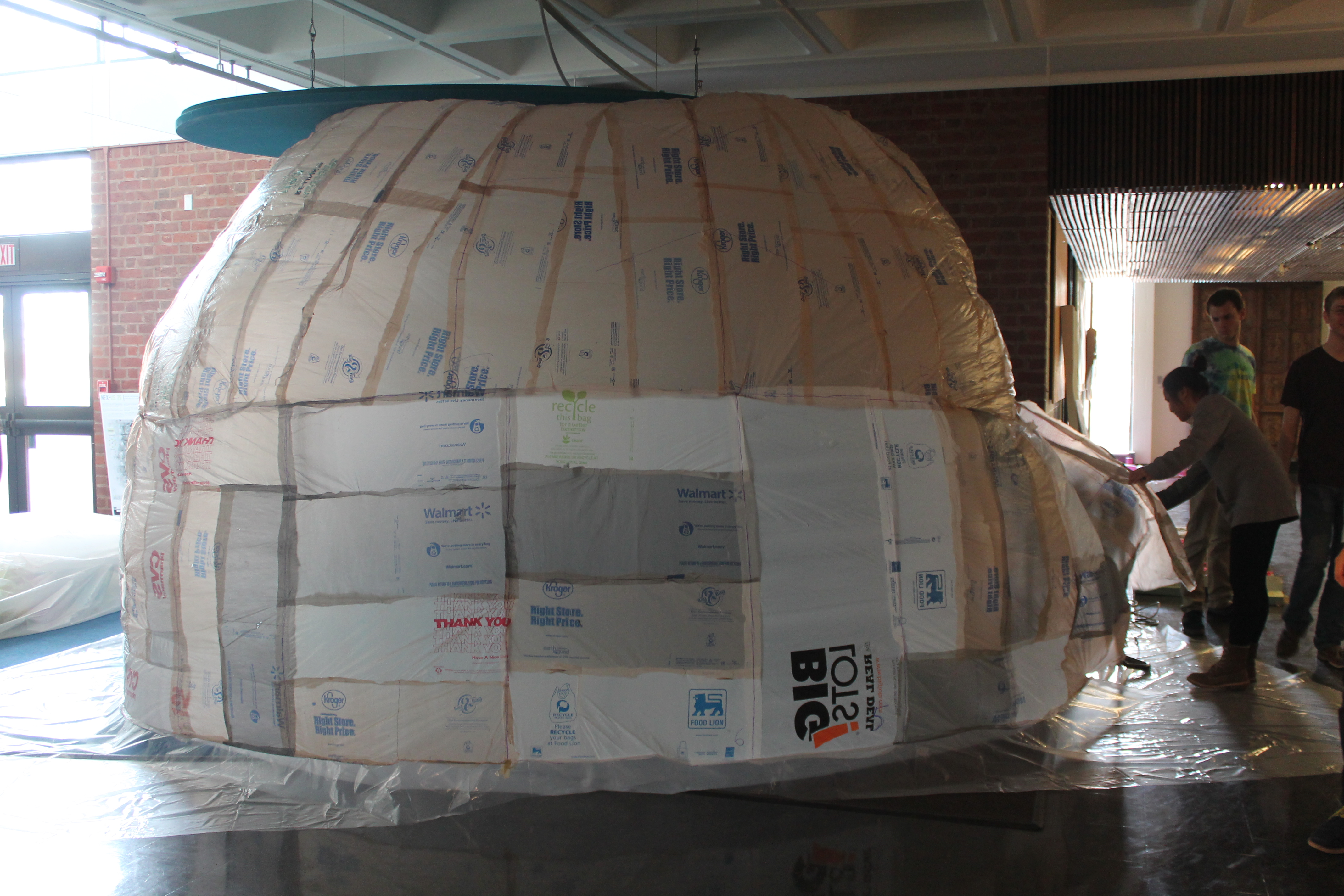 inflatable installation