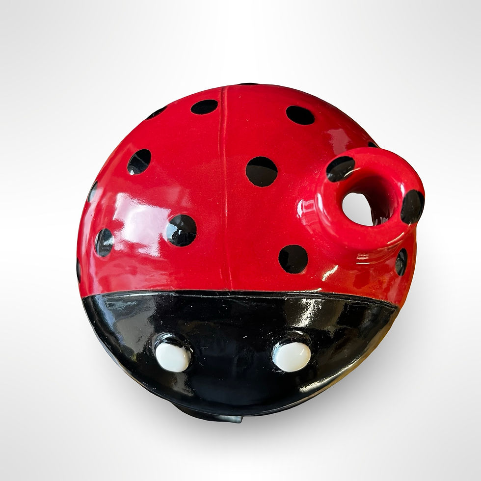 Thumbnail: Incense Burner / Tea Light House (ladybug)
