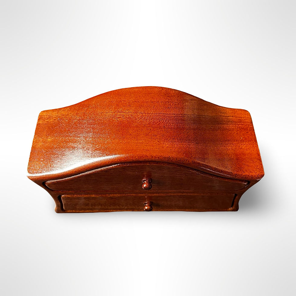 Thumbnail: Sapele Keepsake / jewellery Box