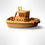 Thumbnail:  Tug Boat ornament (paper weight)