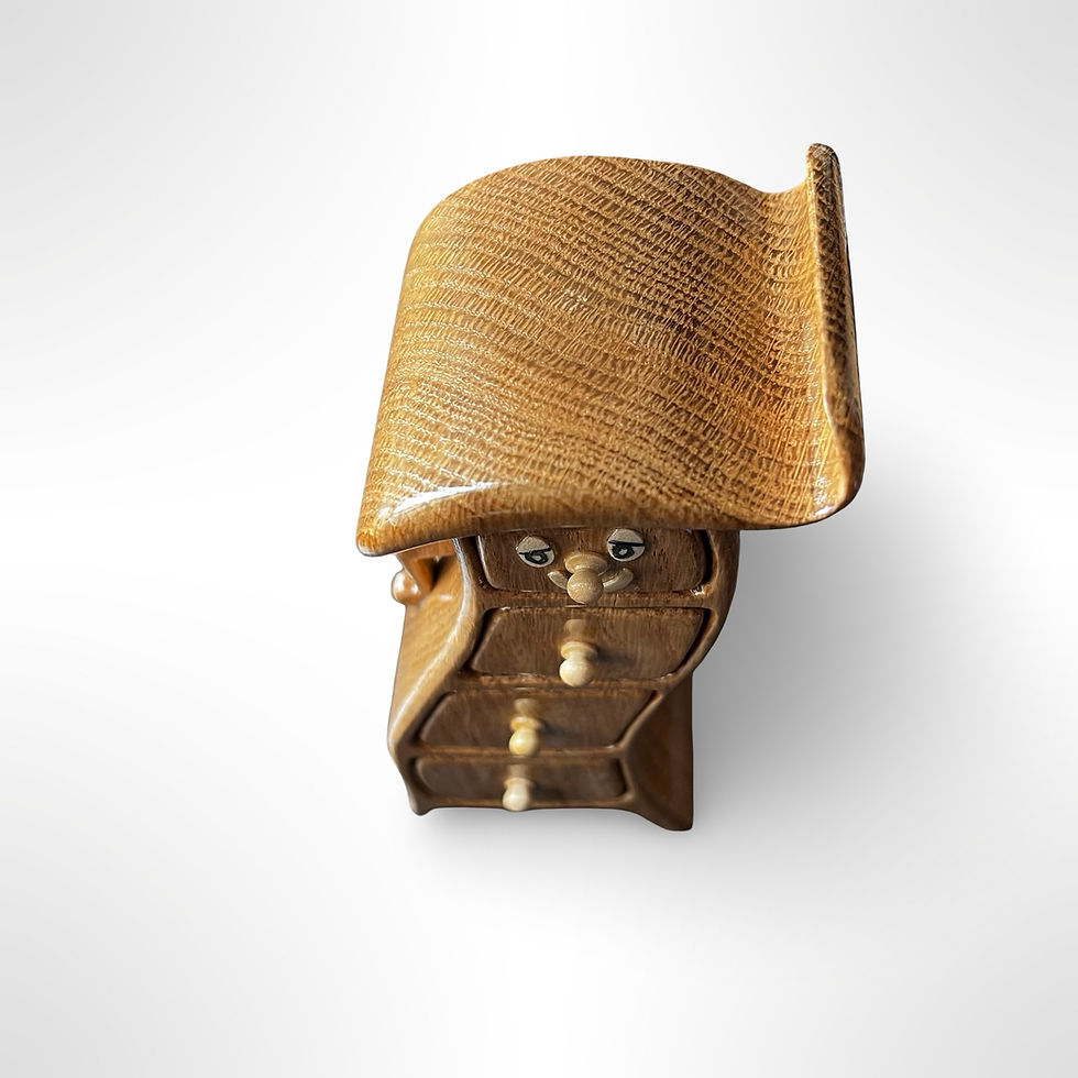 Thumbnail: Oak Keepsake / Jewellery Box