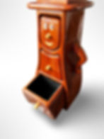 Thumbnail: Sapele Keepsake / Jewellery Box