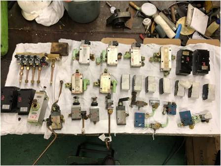 Pneumatic system, VIT, reversing cylinder, main starting valve & actuator overhauling2