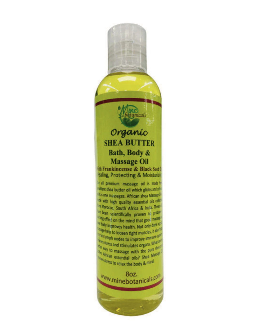Organic Shea Butter Bath, Body Massage Oil