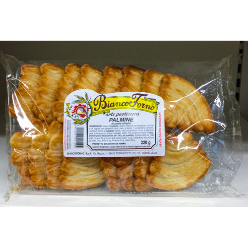 Palmine Bianco Forno 220gr | Marcello Market