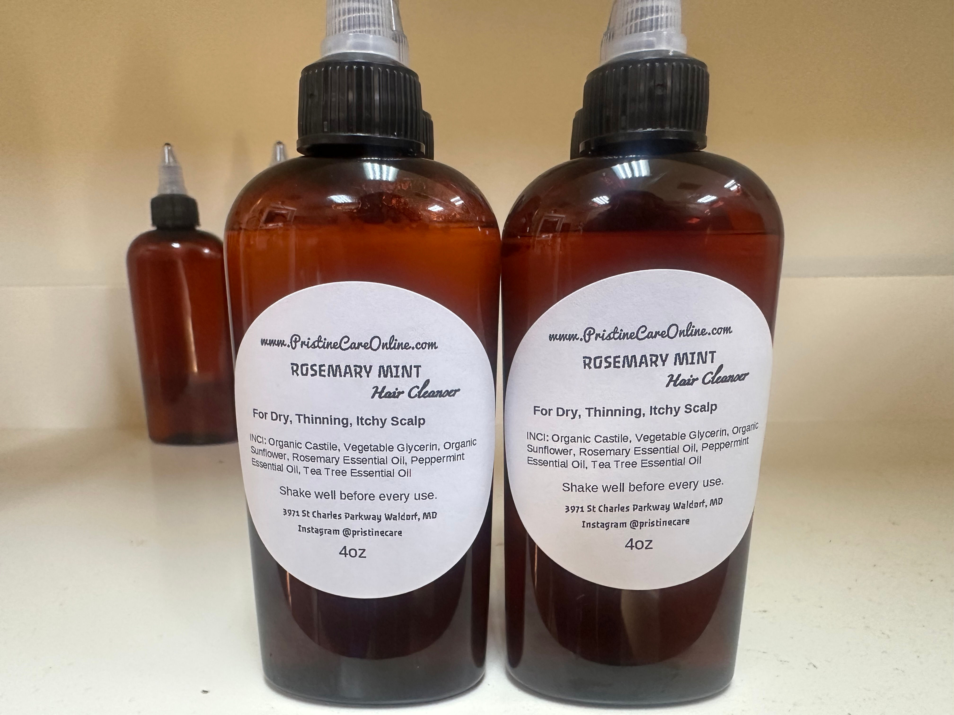 ROSEMARY MINT ORGANIC HAIR CLEANSER