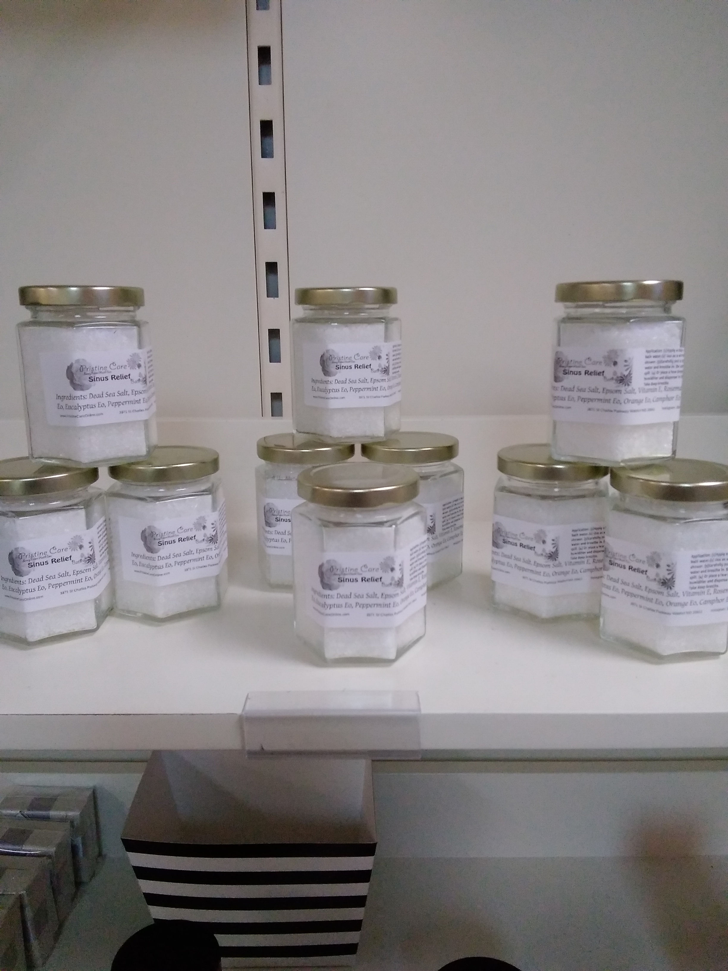 SINUS RELIEF BATH SALTS