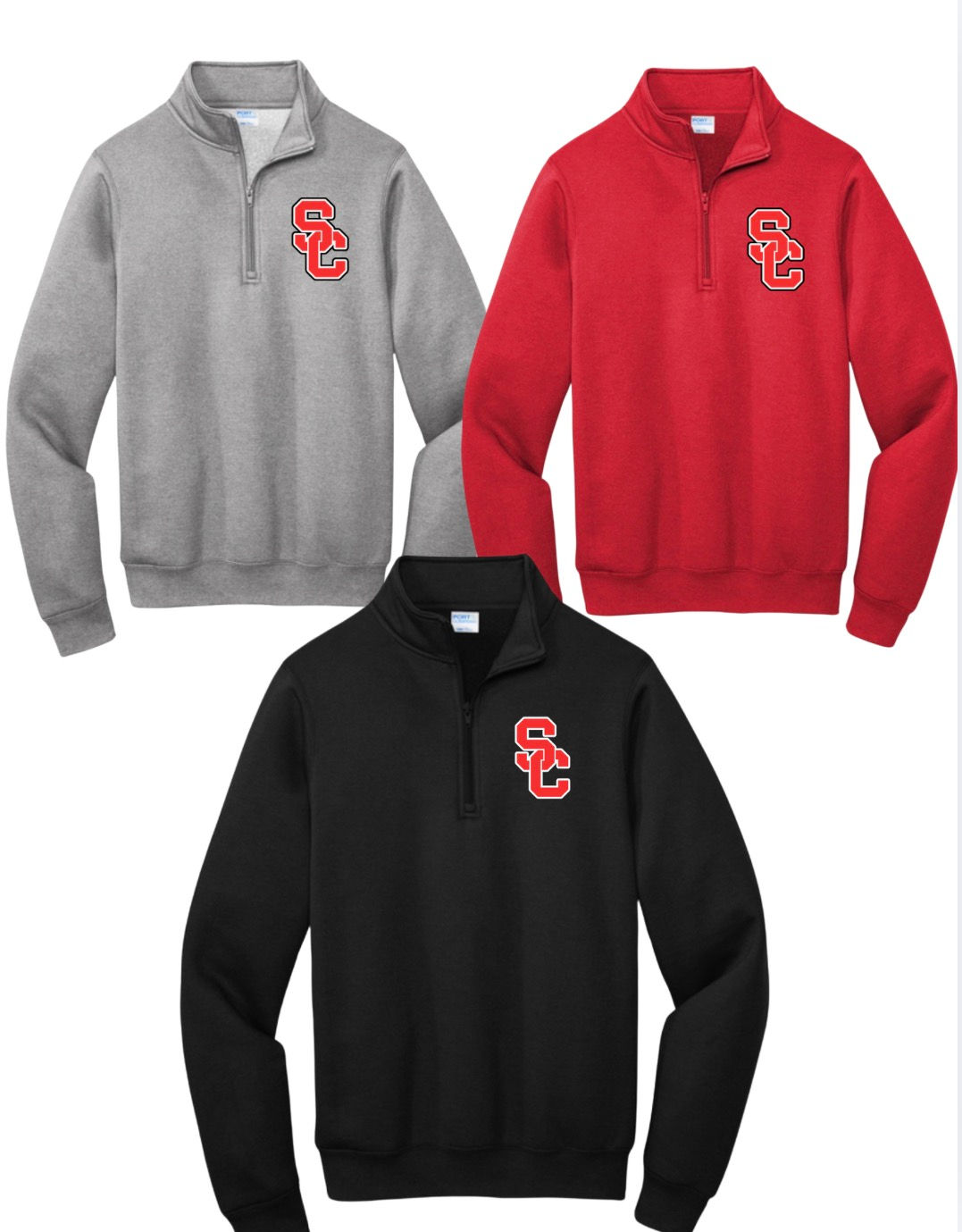 SCAA Quarter Zip