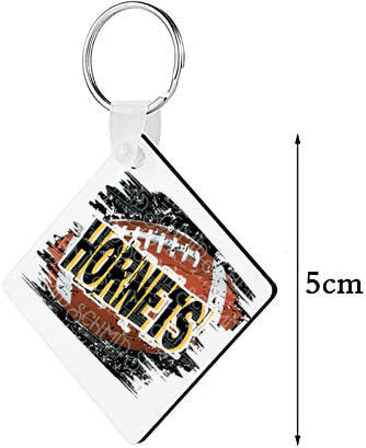 Hornets Bag Tag/ KeyChain