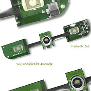 3 Layer Rigid-Flex Assembly