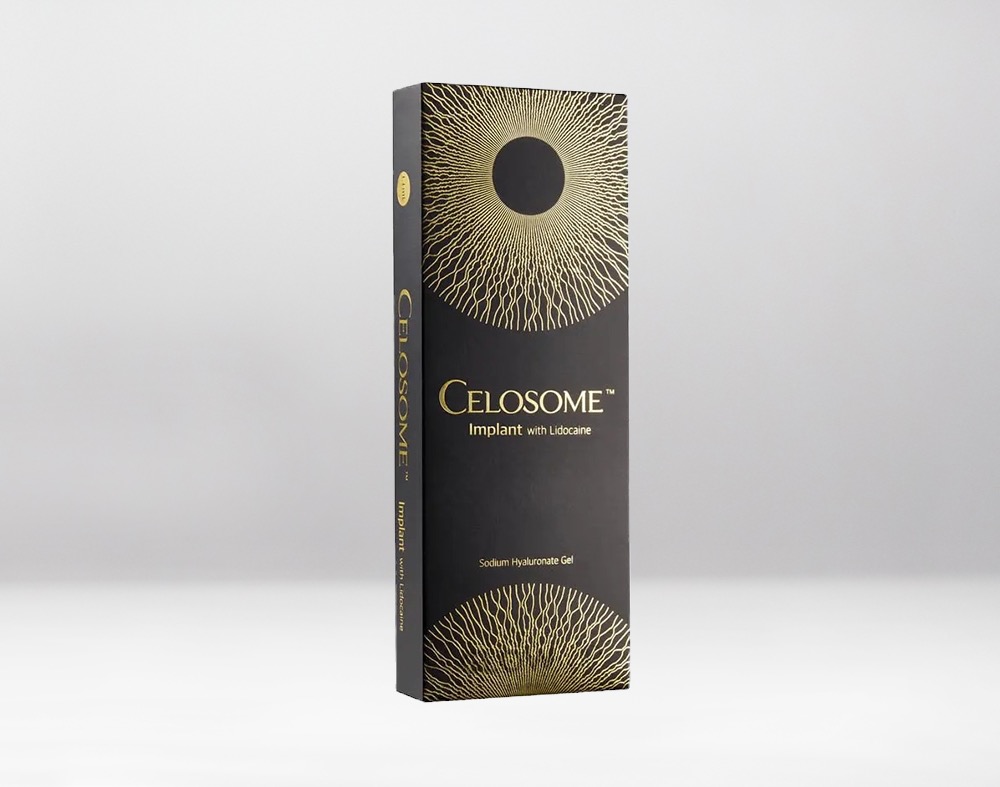 Celosome Implant Υαλουρονικό Οξύ (1 x 1,1 ml) Αυξητική Ζυγωματικών, Πηγουνιού και Γωνιών