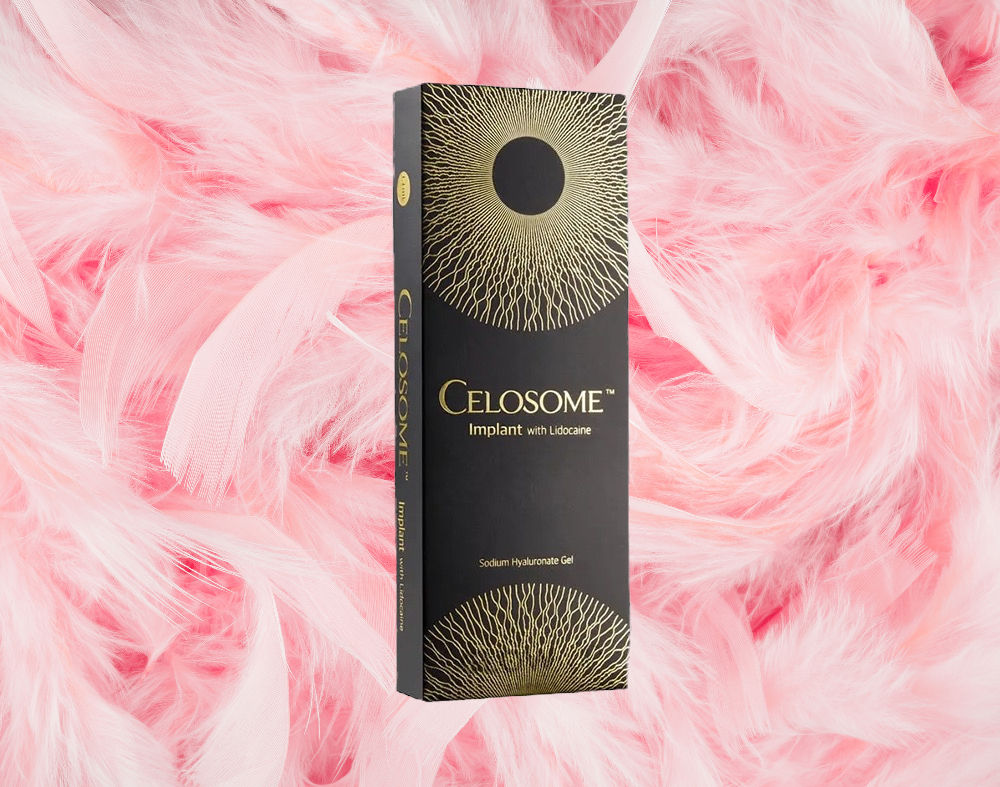 Celosome Implant Acid Hialuronic ( 1 x 1,1 ml) Mărire Pomeți, Barbie, Mandibula