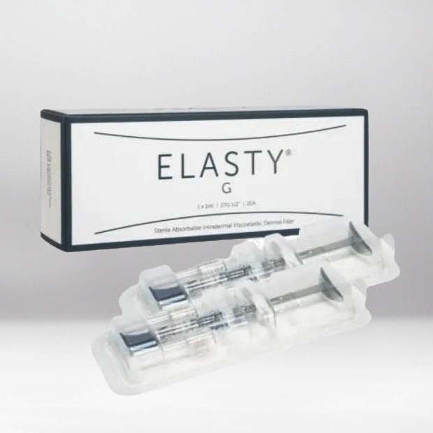 Elasty G Plus 2 x 1ml Υαλουρονικό Οξύ για Ζυγωματικά, Πηγούνι και Βαθιές Ρυτίδες