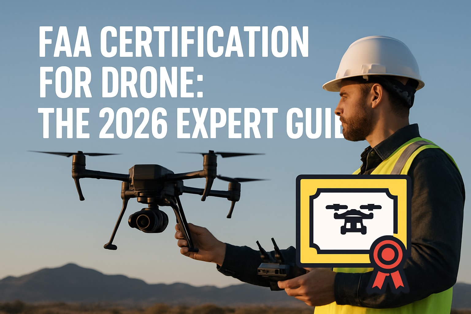Faa Certification For Drone: The 2026 Expert Guide