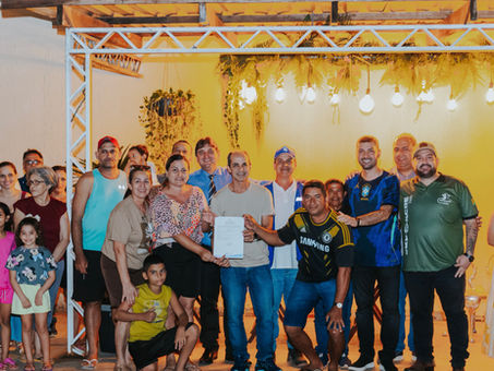 Prefeitura de Cruzeiro Sul dá Ordem de Serviço para asfaltamento da  Rua Nalberto Paiva no Bairro do Miritizal