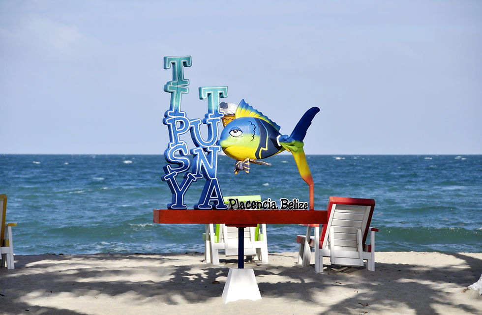 Beach in Placencia Village