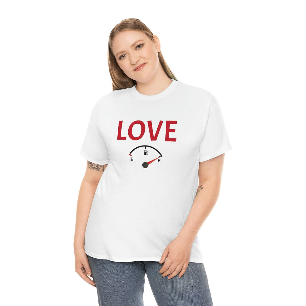 Thumbnail: "Love" - Unisex Heavy Cotton Tee