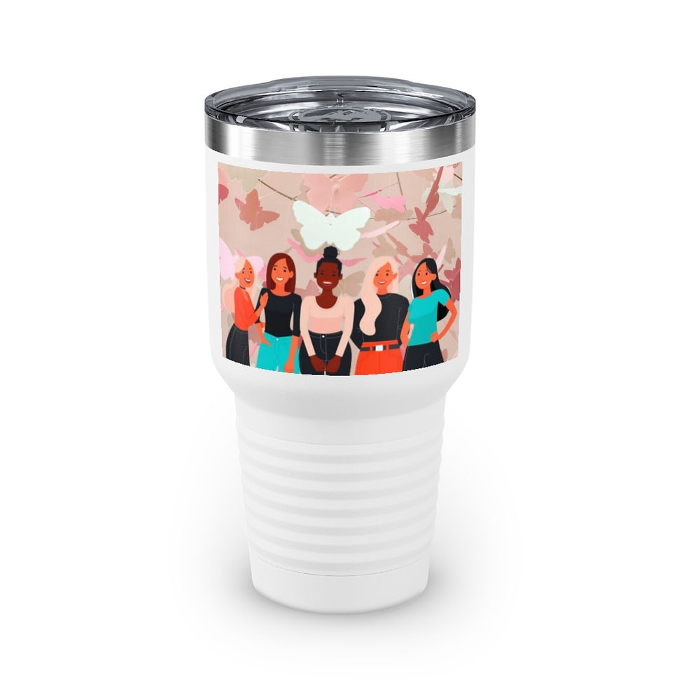 Thumbnail: "Caterpillars to Butterflies" Tumbler, 30oz