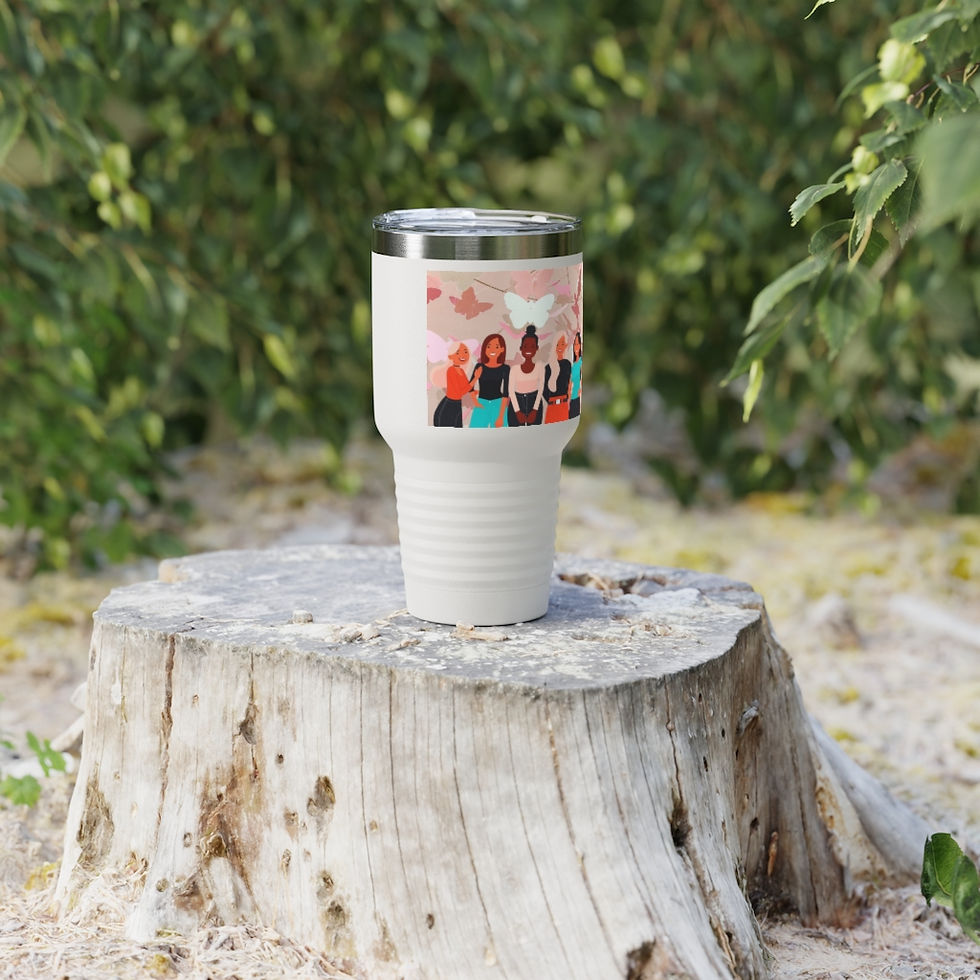 Thumbnail: "Caterpillars to Butterflies" Tumbler, 30oz