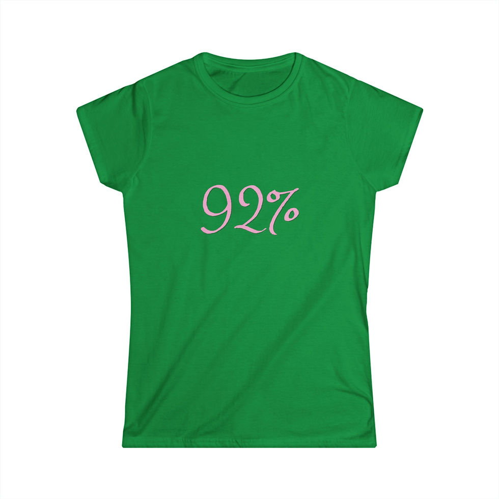 Thumbnail: Women's "92%" Tee