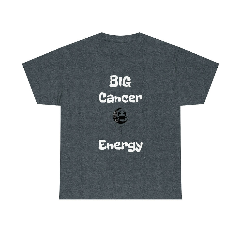 Thumbnail: "Cancer Energy" - Unisex Heavy Cotton Tee