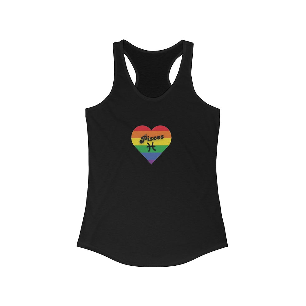 Thumbnail: Women's Pride Racerback Tank - Pisces