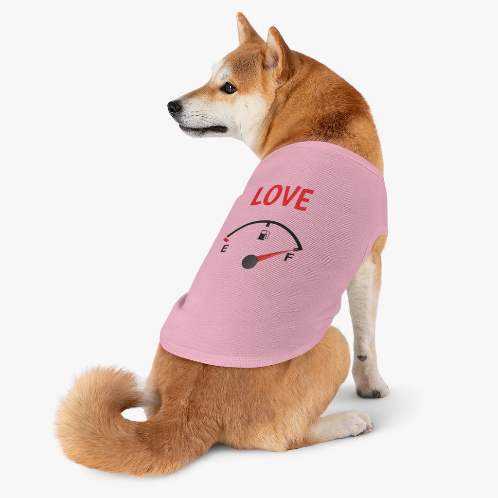 "Love" - Dog Tank Top