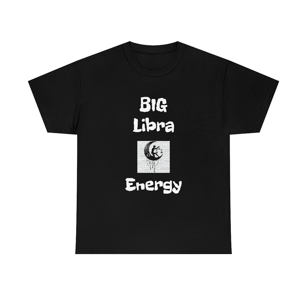 Thumbnail: "Libra Energy" - Unisex Heavy Cotton Tee