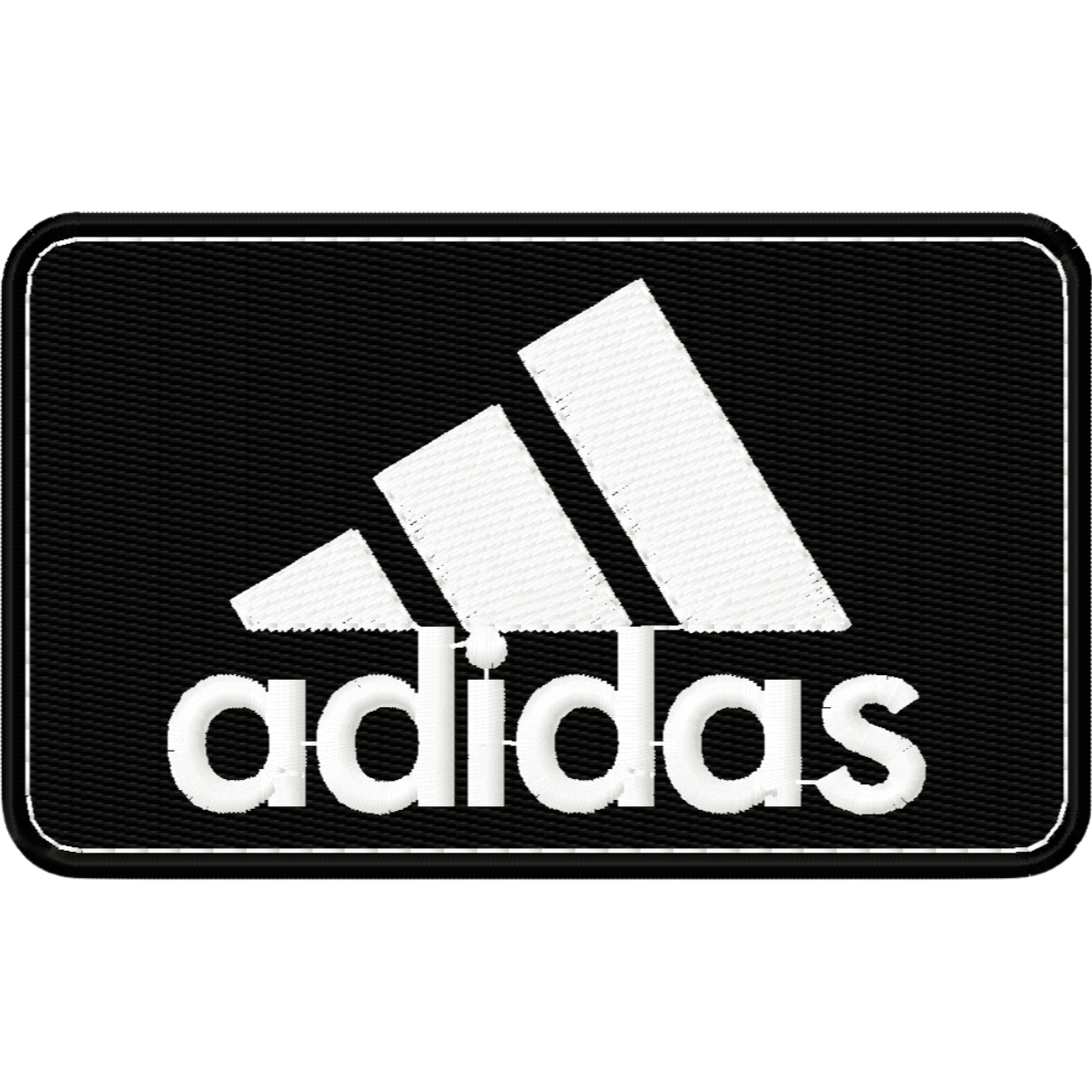 Patche Bordado Adidas (7x4,3cm)