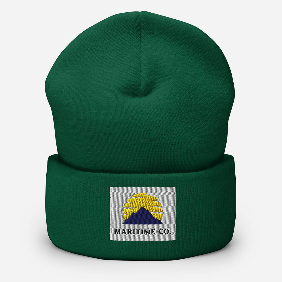 Thumbnail: Maritime Co Toque w/ Mountains Sunset White
