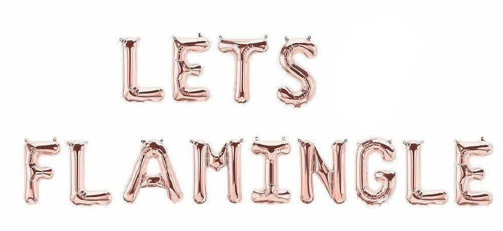 Miniatura: She Said YES Rose Gold 16" Balloon Banner | Multiple phrases!