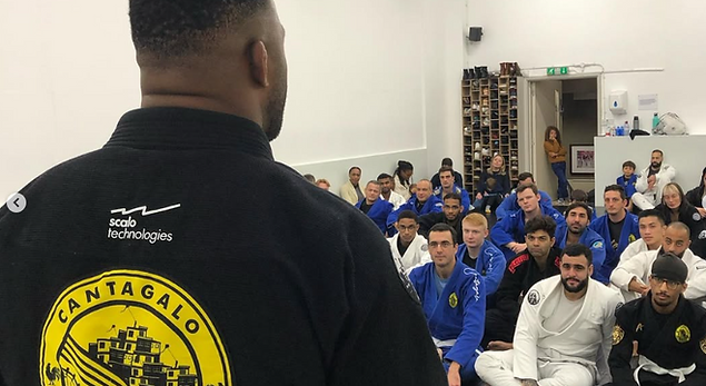 Cantagalo Jiu Jitsu class picture