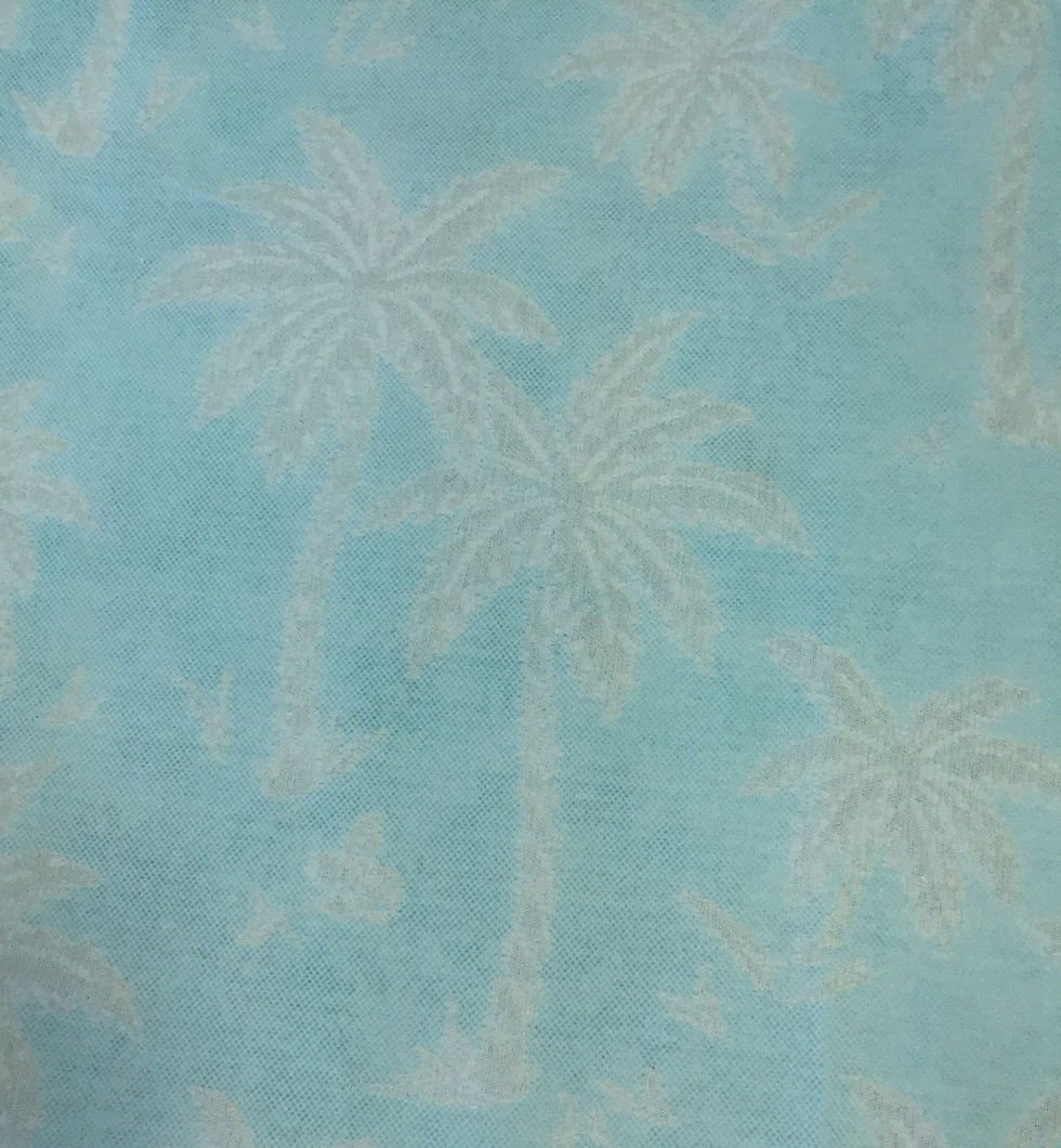 Caribbean Blue Palm Tree
