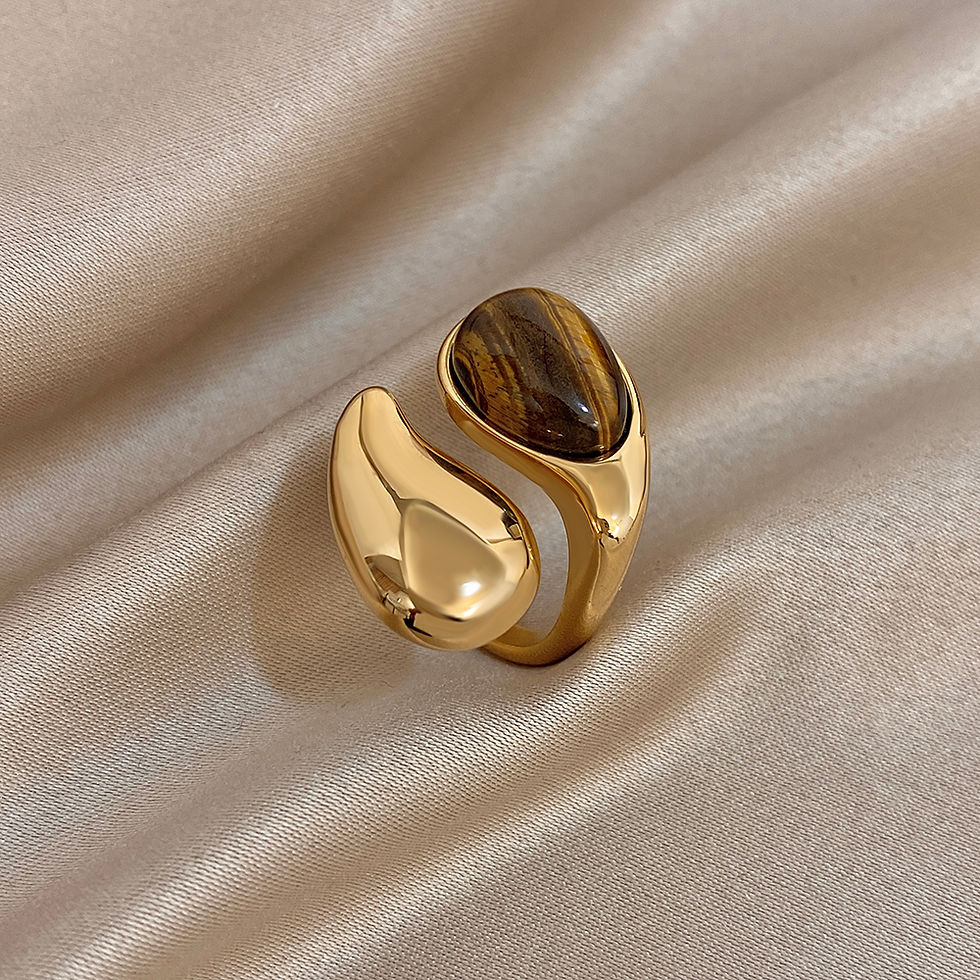 Thumbnail: Bracelet Vintage Bangle Ring Set Ethnic 