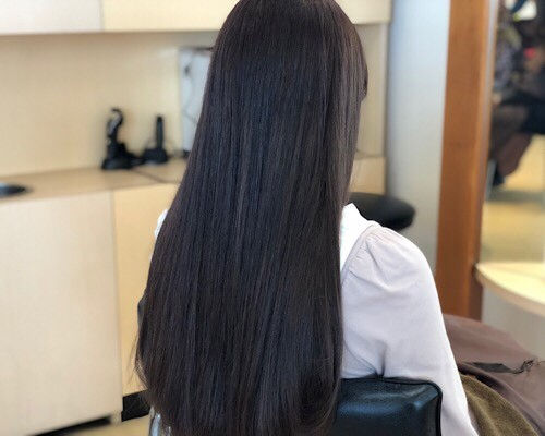 ナチュラルストレートロング
