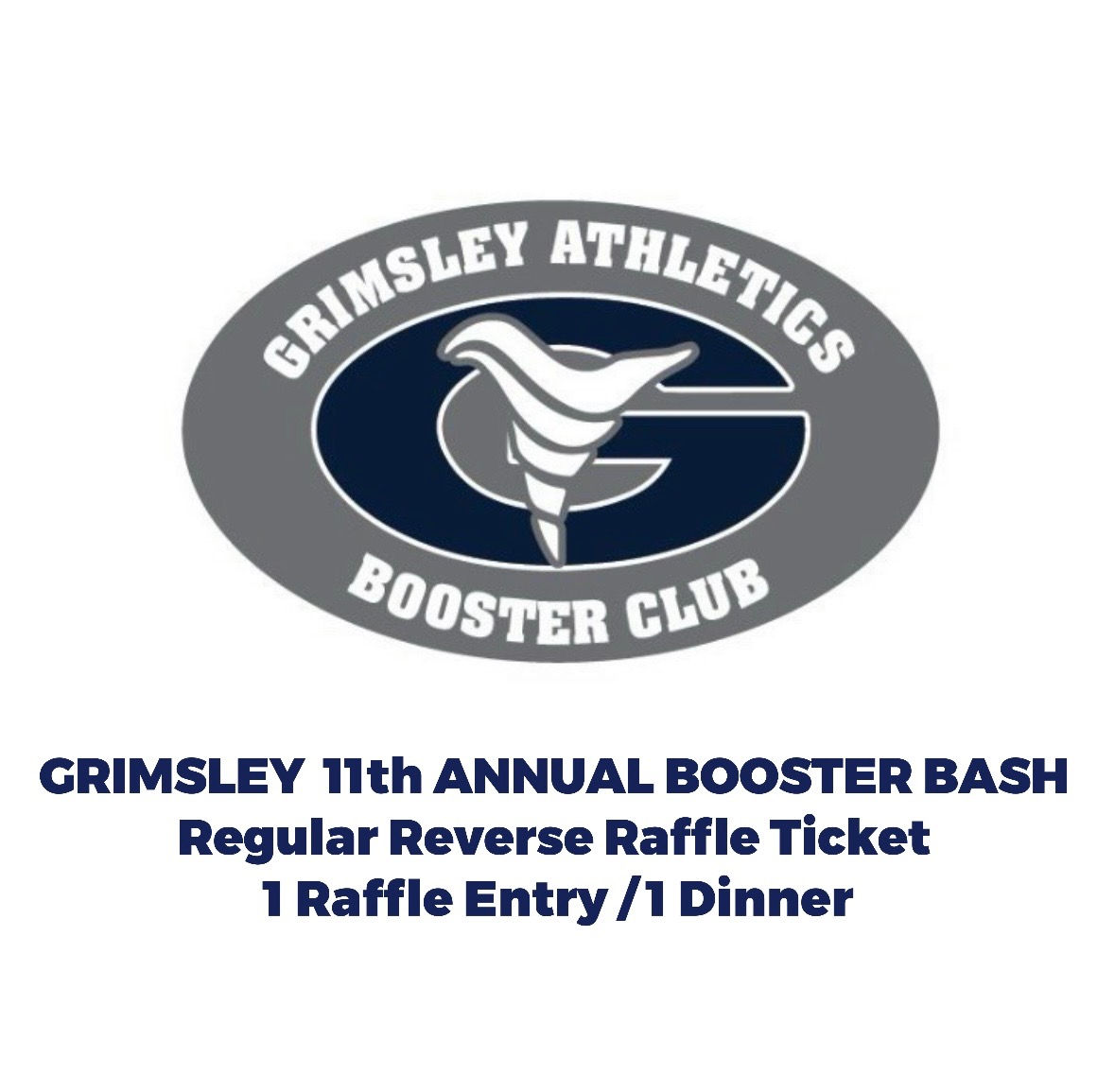 $100- 11th Annual Booster Bash REGULAR Raffle Ticket