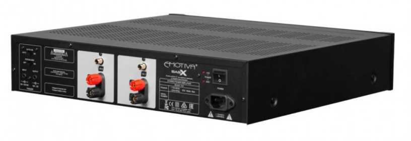 EMOTIVA BASX A2 POWER AMPLIFIER back panel
