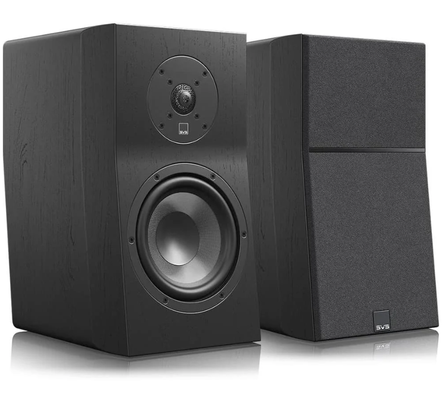 SVS ULTRA EVOLUTION LOUDSPEAKERS in black ash