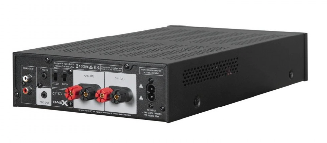 EMOTIVA BASX A2M STEREO AMPLIFIER back panel