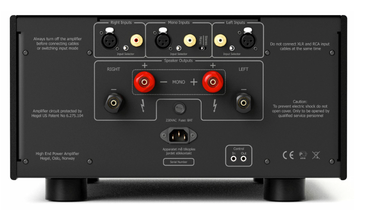 Thumbnail: HEGEL H30A POWER AMPLIFIER connections