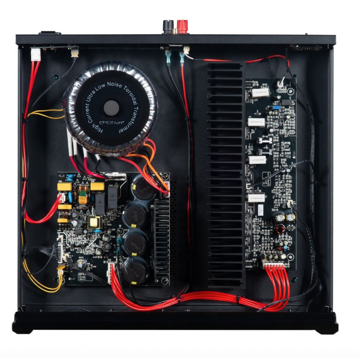 inside the EMOTIVA BASX A1 MONOBLOCK POWER AMPLIFIER