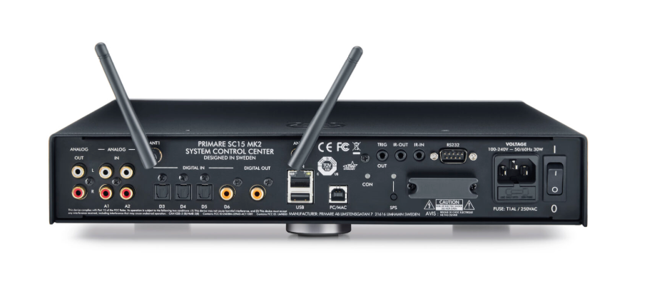 Thumbnail: SC15 back panel connections