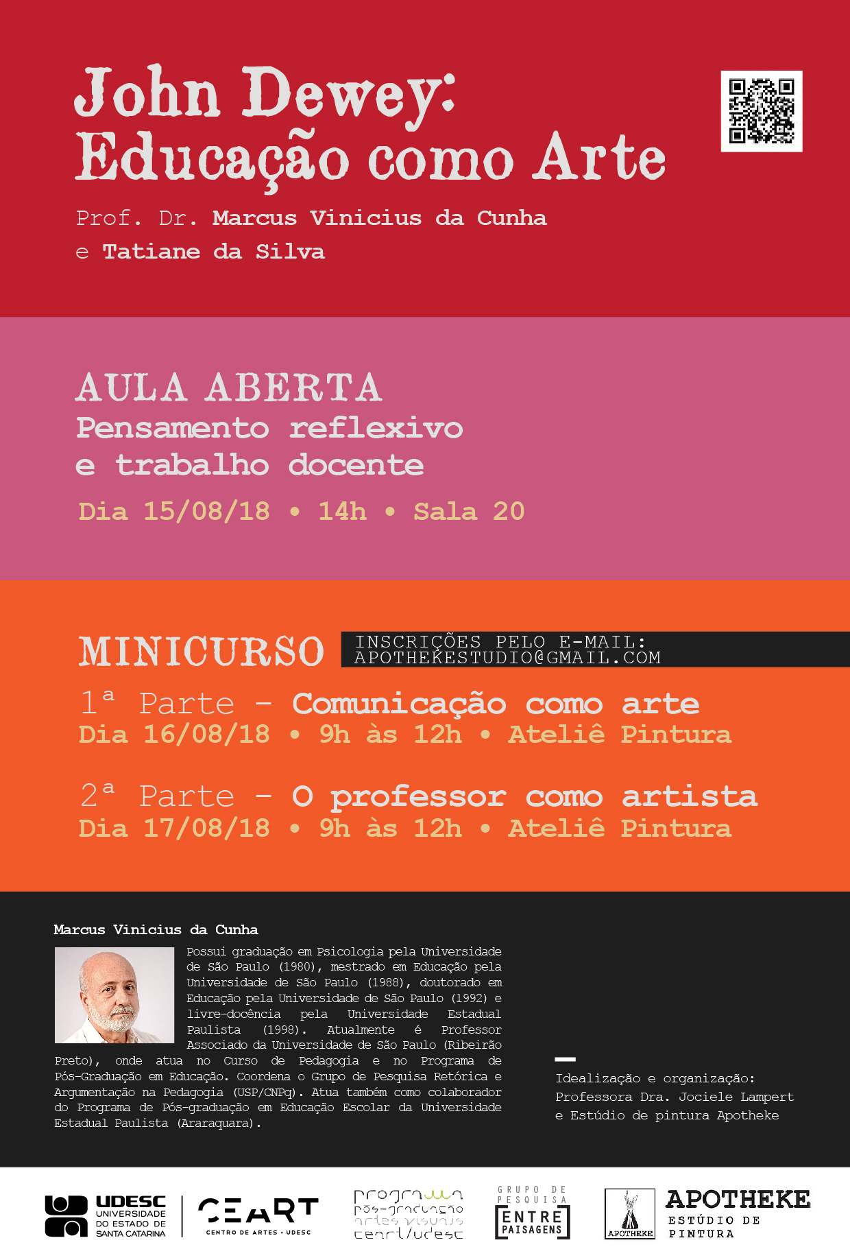Aula Aberta sobre John Dewey